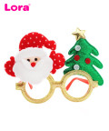 Sevimli Noel Baba Figürlü Yılbaşı Parti Gözlüğü (CAMSIZ, PLASTİK) - 85032