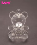 3x4cm Şeffaf Akrilik Ayı 10Adet  - 98921