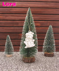 6cm Simli İpli Yılbaşı Ağacı Süsü (6 Adet) - 99152