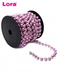 8mm Parlak Lila Boncuk Garland (9.5Metre) - 99205
